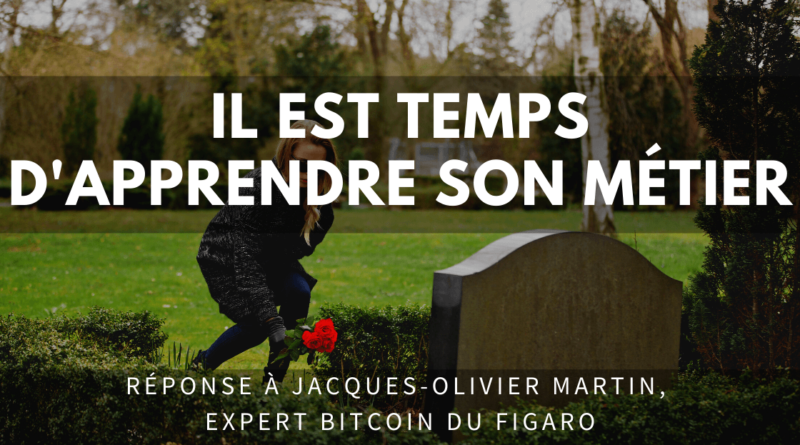 bitcoin figaro bulle jacques olivier martin